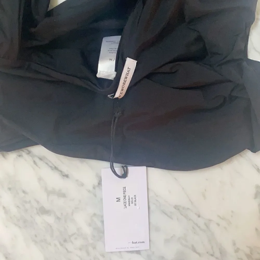 Necklace One Piece in Black WeWoreWhat